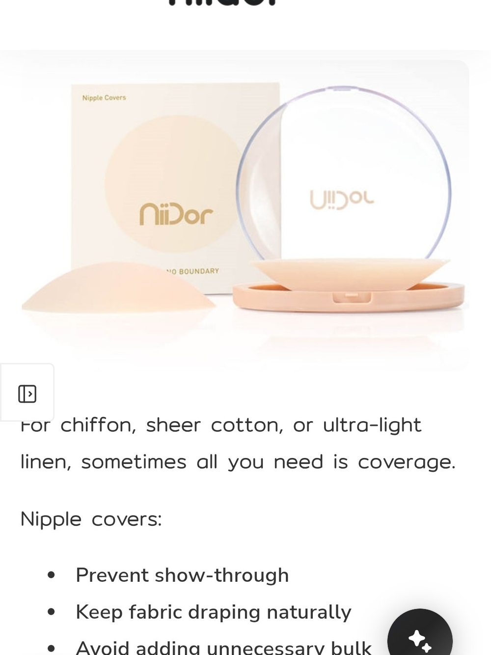 Nipple Covers with Compact Case